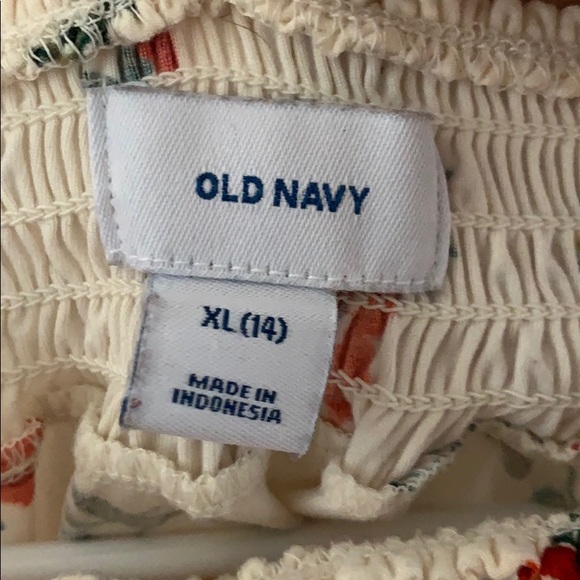 Old navy open neck 1/2 sleeve Dress shirt - Picture 2 of 3